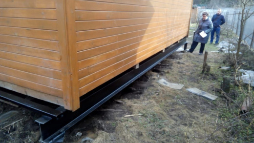 Фундамент на винтовых сваях 6x6м